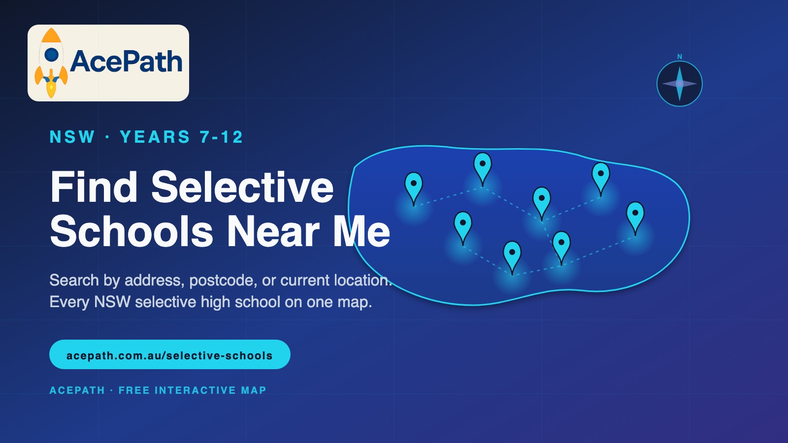 Find Selective Schools Near Me in NSW (Interactive Map) — Selective test prep guide by AcePath