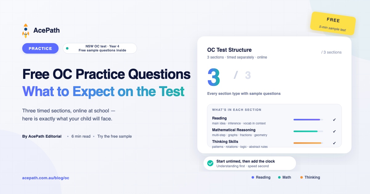 Free OC Practice Questions: What to Expect on the Test — OC article